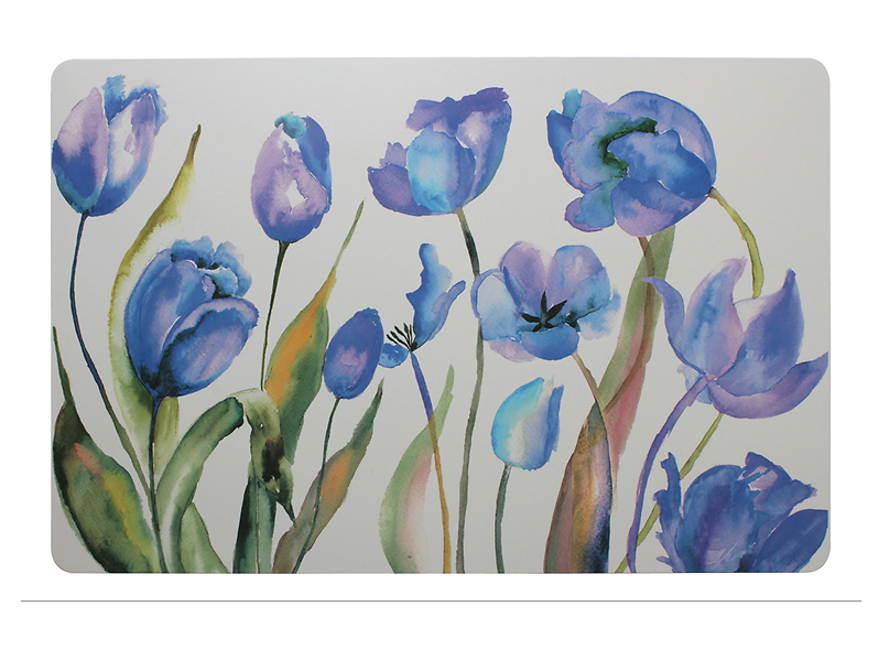Podkładka pod talerz Tulipany 28x43 cm wielokolorowa