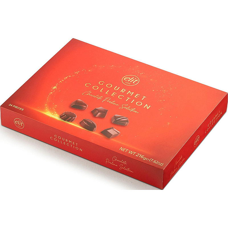 Gourmet Collection snoepgoed 216 g rode doos