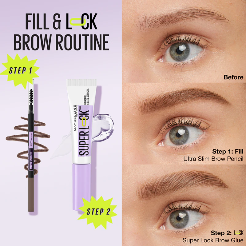 Maybelline New York Super Lock wenkbrauwgel