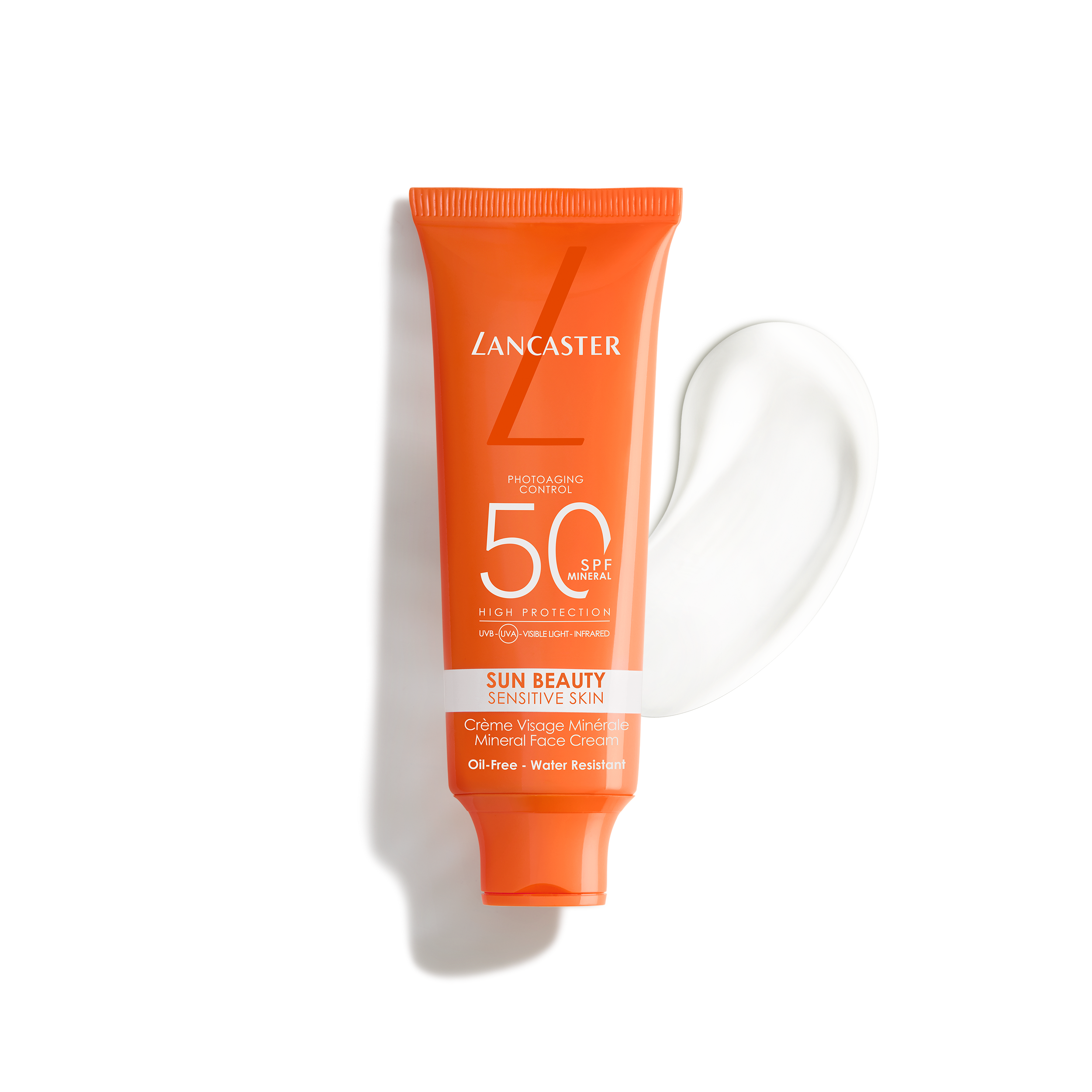 Sun Beauty minerālu sejas krēms jutīgai ādai ar SPF 50 Sejas aizsardzība