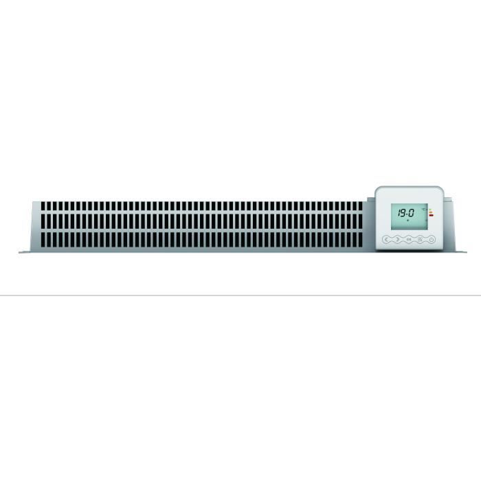 Termoconvettore elettrico a parete - 1500W - WARM TECH - 230V - Fino a 40m³ - Bianco