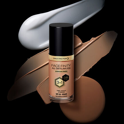 Max Factor Facefinity All Day Flawless Foundation s SPF20 béžový č. 55 30 ml