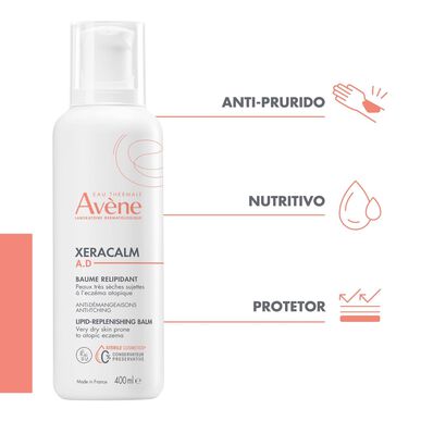 Avène Xeracalm AD Relipidační balzám pro suchou, atopickou a svědivou pleť 400 ml
