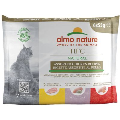 Almo Nature HFC Natural Σακουλάκια Οικονομίας 24 x 55g