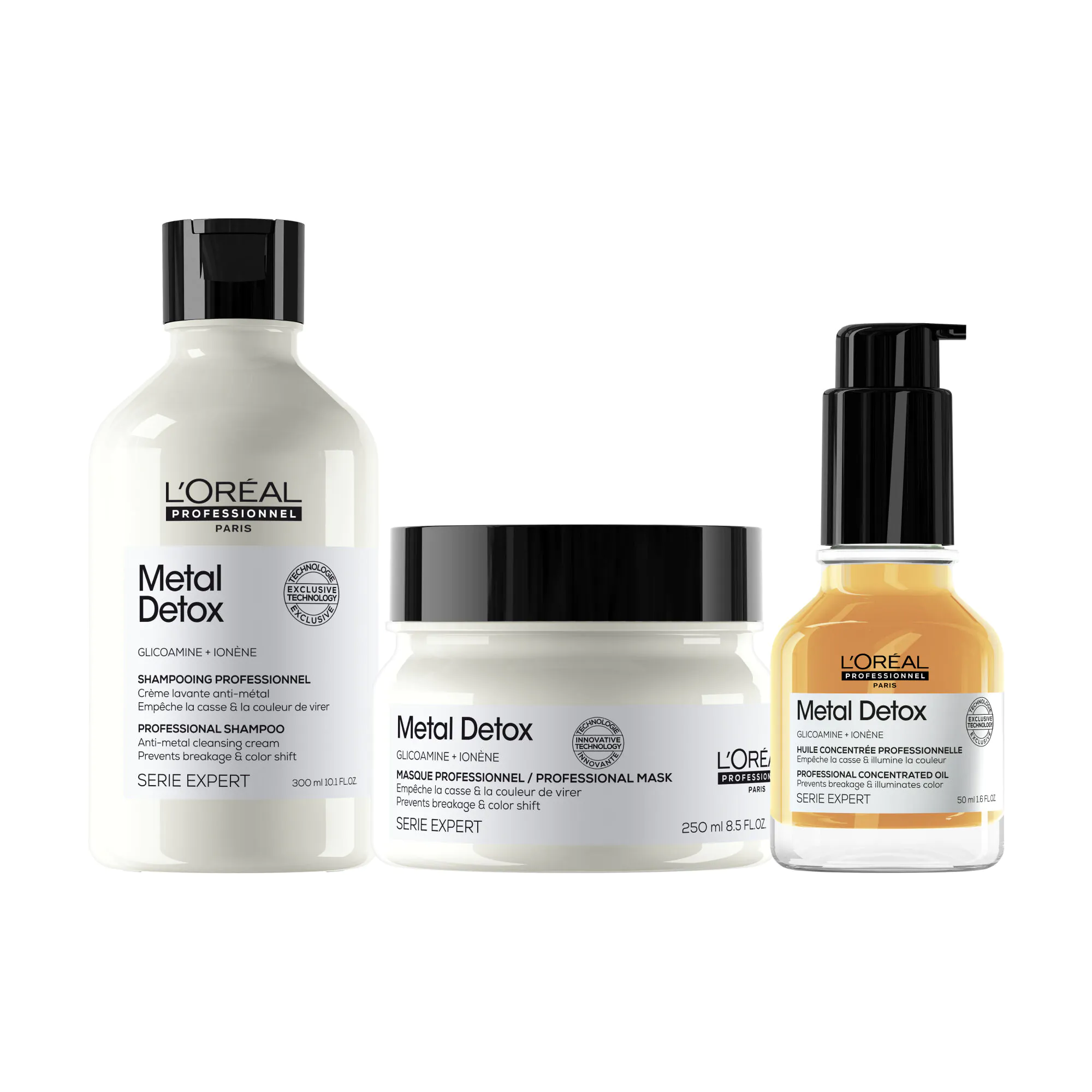 L’Oréal Professionnel Metal Detox Trio Zestaw