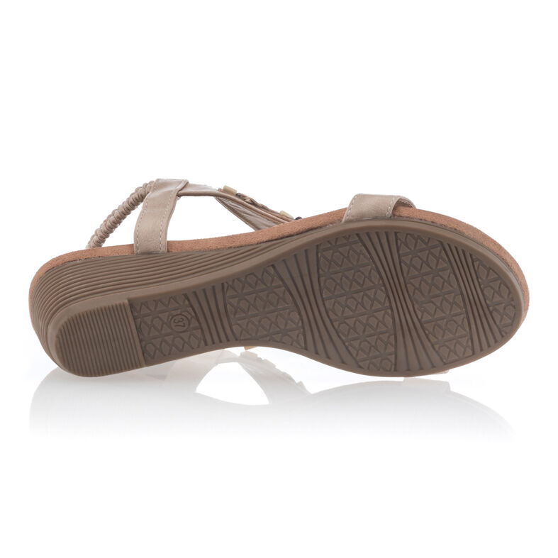 Sandali/scarpe aperte da donna beige