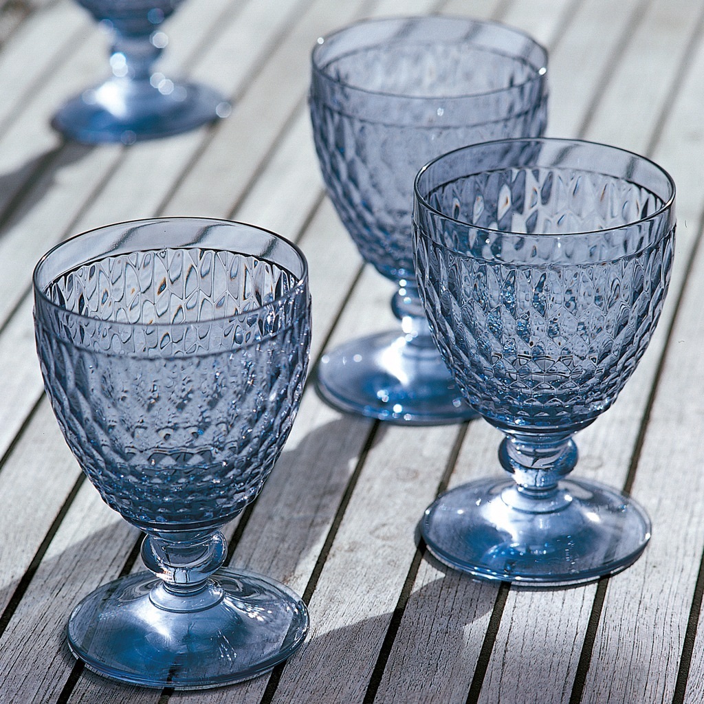 Pohár na vodu Villeroy & Boch, modrý, farba Boston - 1 kus