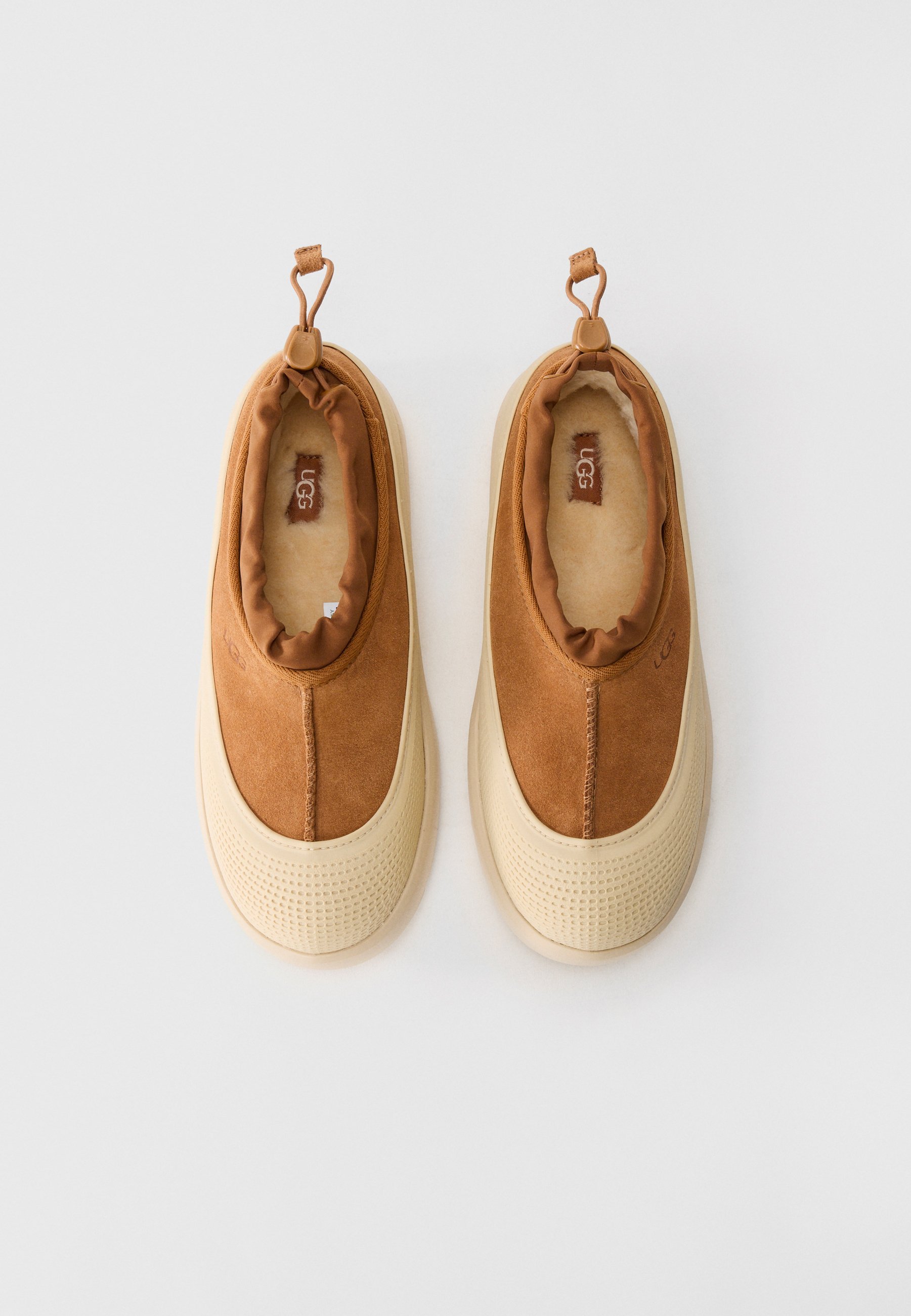 UGG TASMAN UNISEX - Mocassini - castagna/bianco