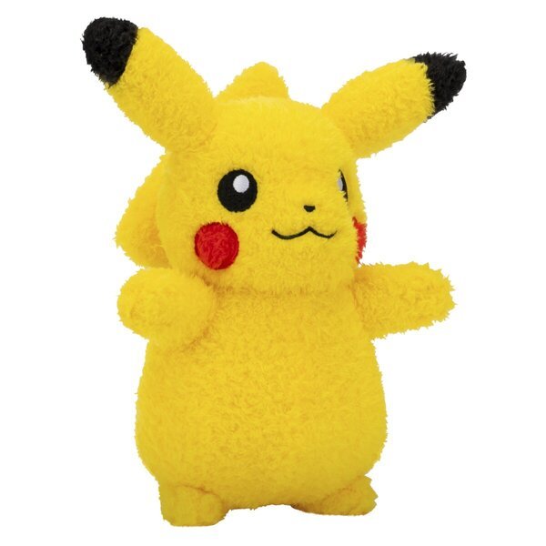 Pokémon plišana igračka za maženje Pikachu žuta, 20 cm