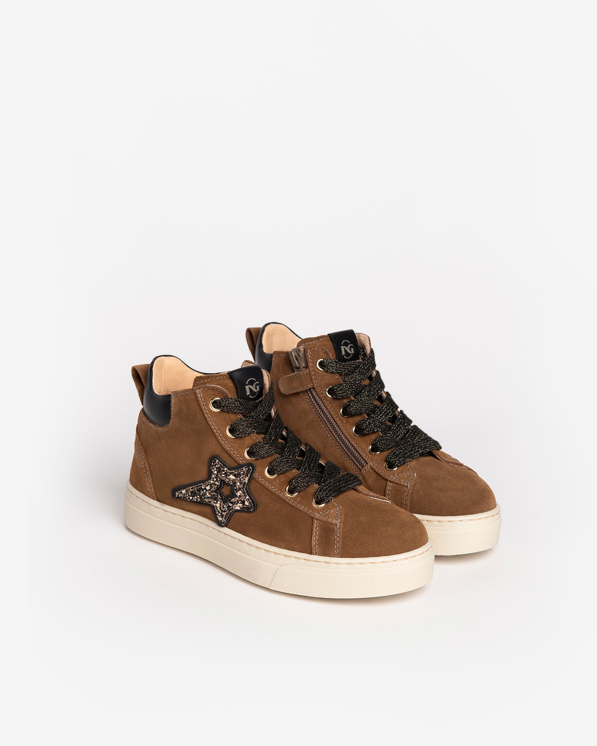  Baskets en daim et cuir pour adolescentes
