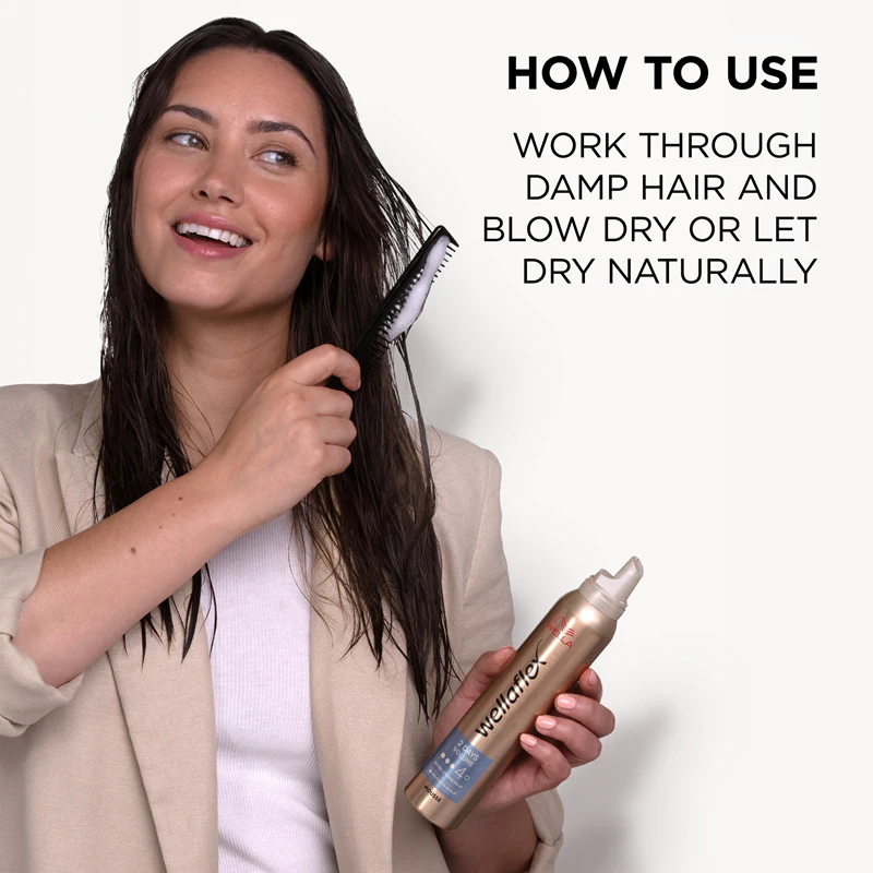 Mousse capilar Wella Wellaflex 2 Days Volume para dar volume