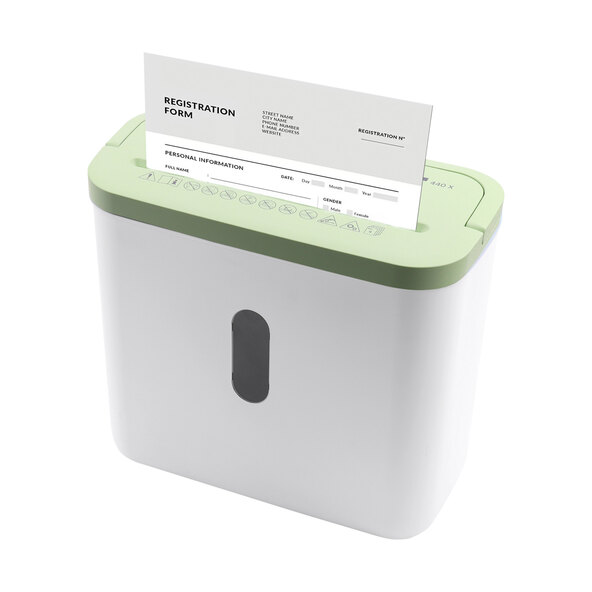 Paper shredder 440x, green