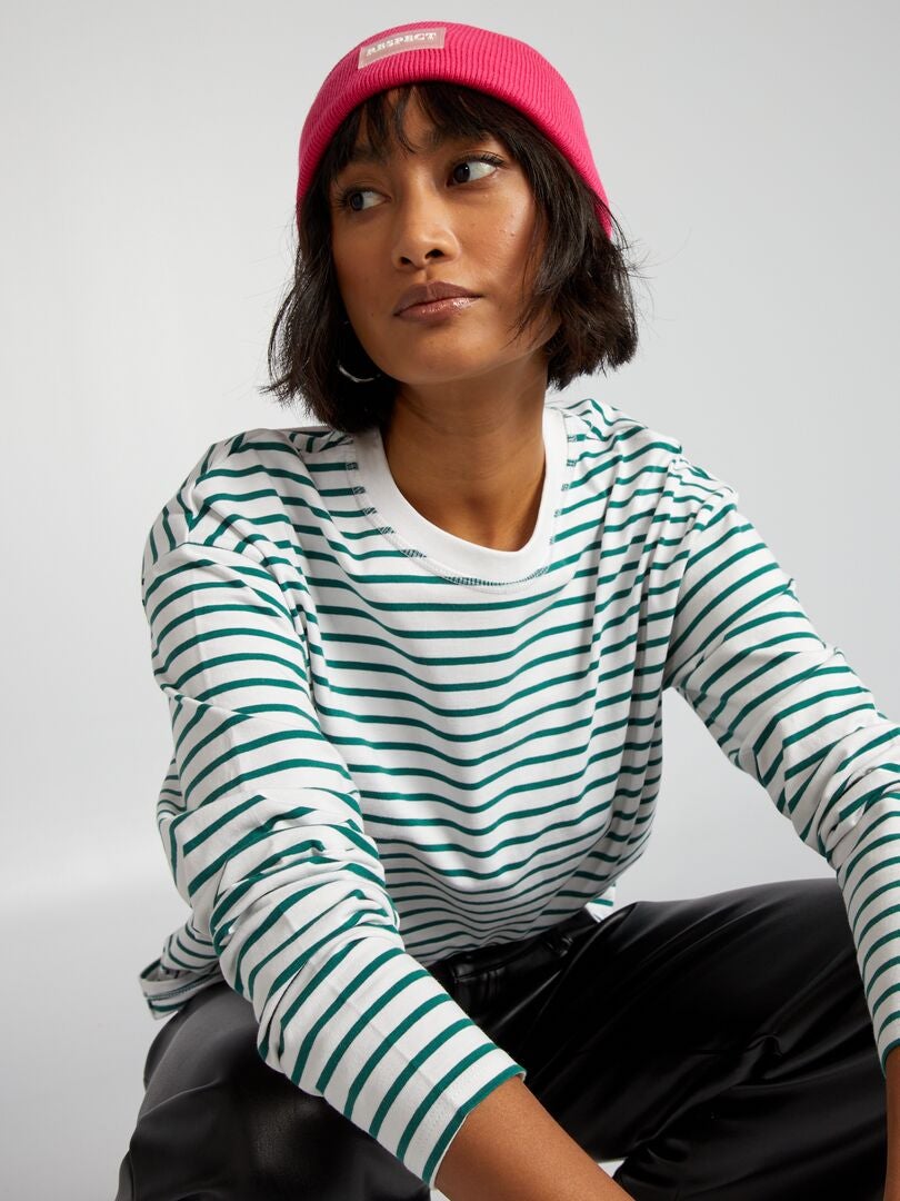 Camiseta Jersey Sailor - Branca