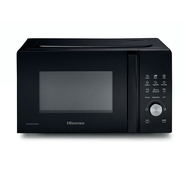 Hisense magnetron met grillfunctie 20 liter 700 W zwart - H20MOBSD1HG