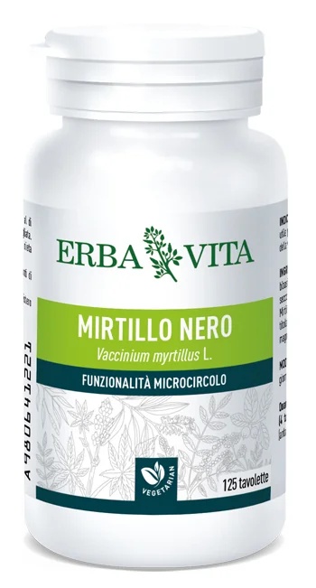 ERBA VITA Erba Vita Blackberry-microcirculatiesupplement 125 tabletten
