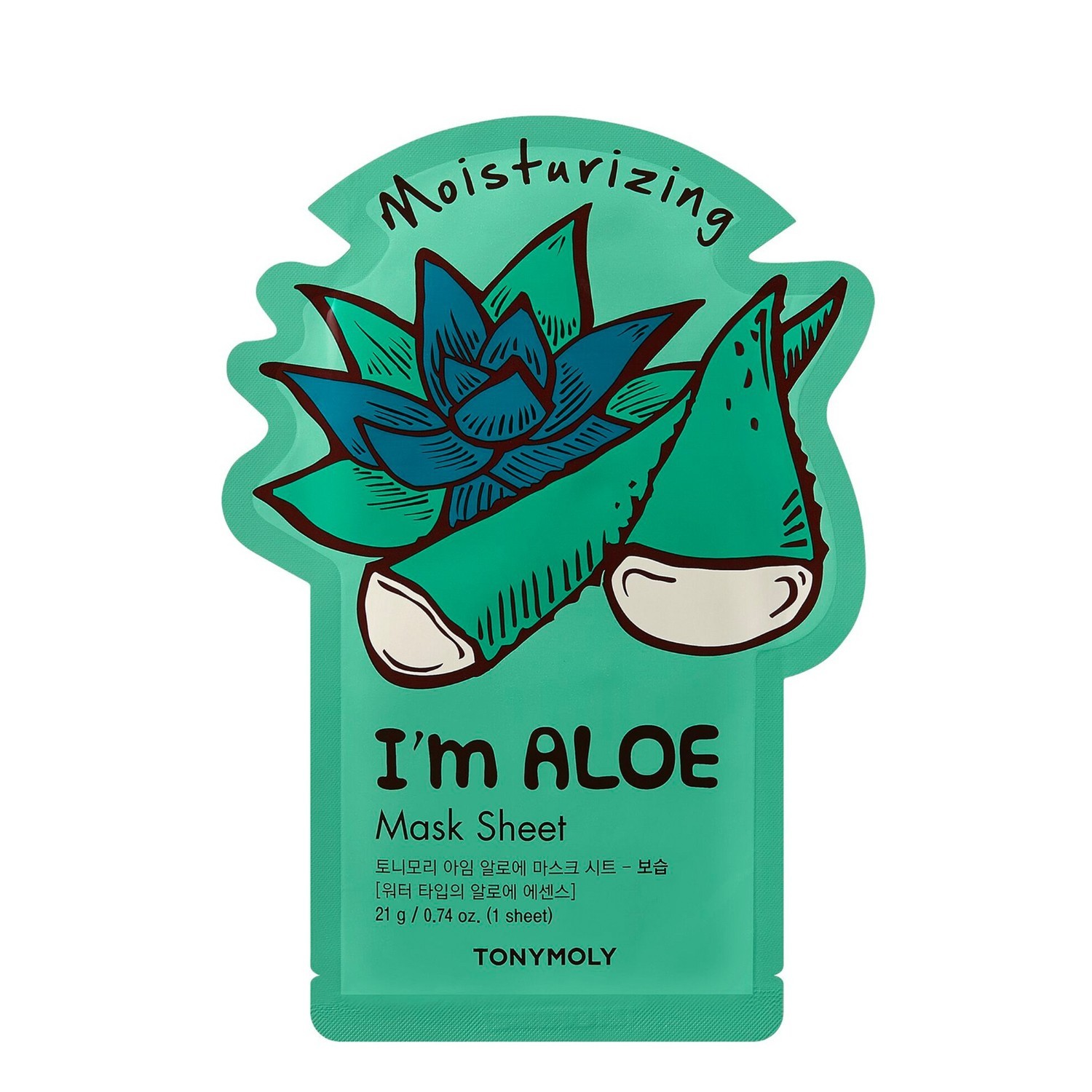 Pleťová maska Tonymoly „I'm Aloe“ – 1 kus