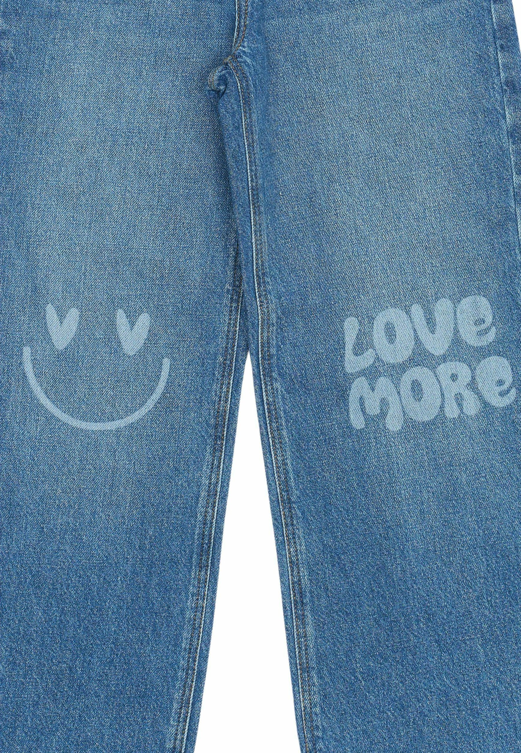 De nieuwe PURITY WIDE - flared jeans - mediumblauwe denim