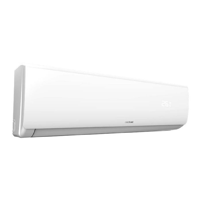 Aire acondicionado split Cecotec AirClima 18000 Smartfresh, 18000 BTU, motor de CC, bomba de calor, control remoto, pantalla LED.