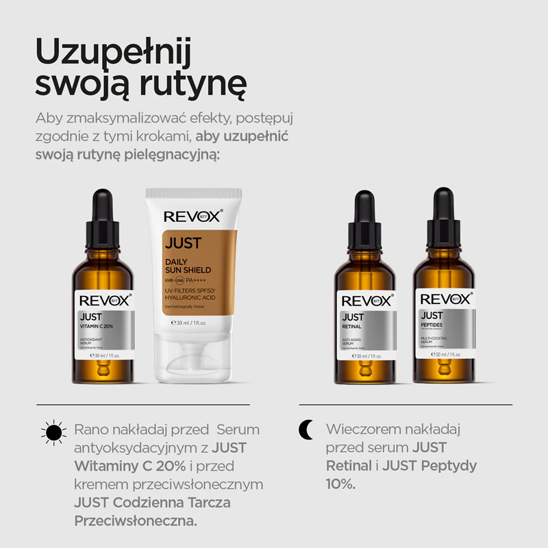 Revox B77 JUST Hyaluronsäure 5% Feuchtigkeitsfluid für Gesicht und Hals