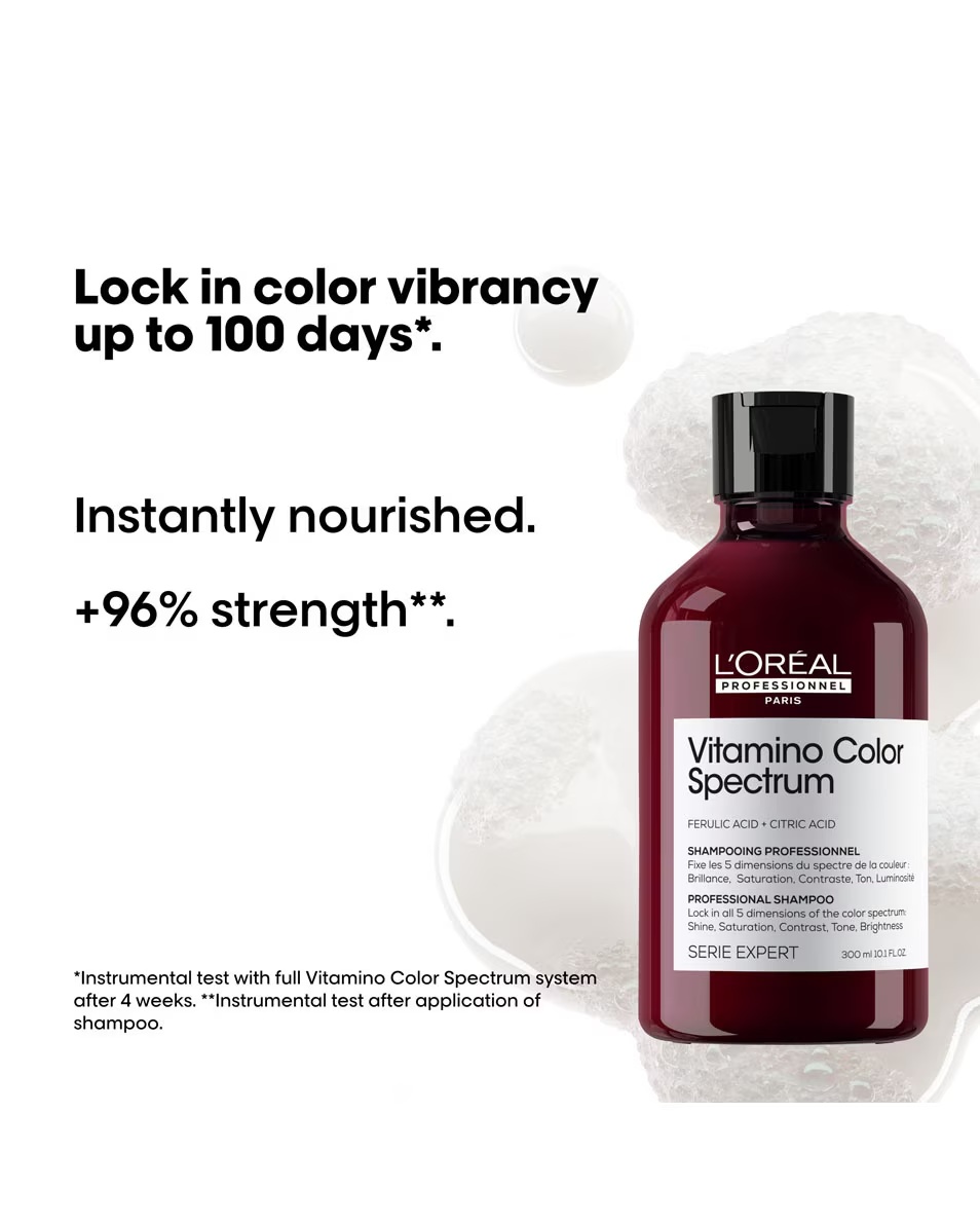 L'ORÉAL PROFESSIONNEL Șampon Vitamino Color Spectrum – Protecție pentru păr vopsit