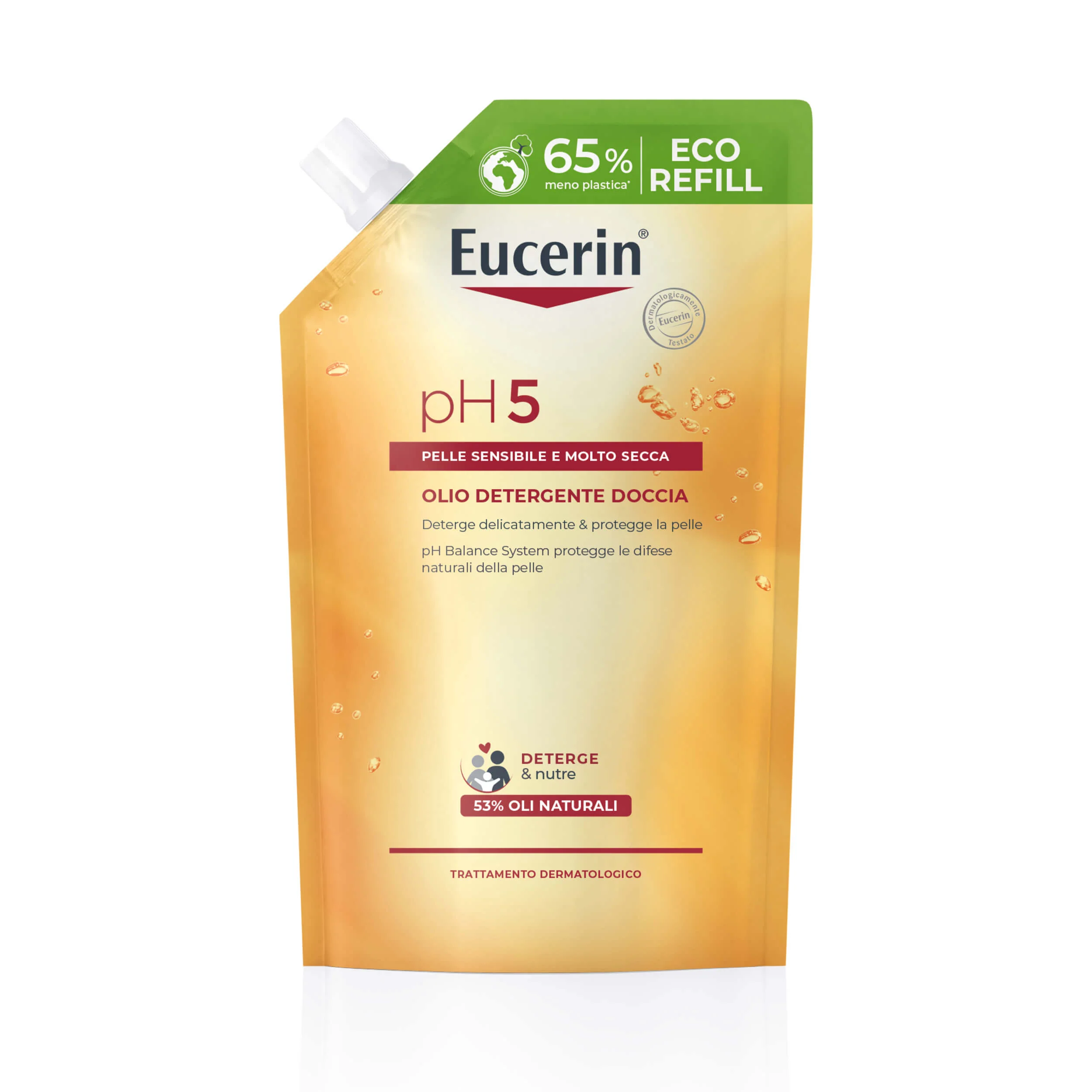 pH5 pH5 Olio Detergente Doccia Refill - Olio Doccia, Bagno e Doccia