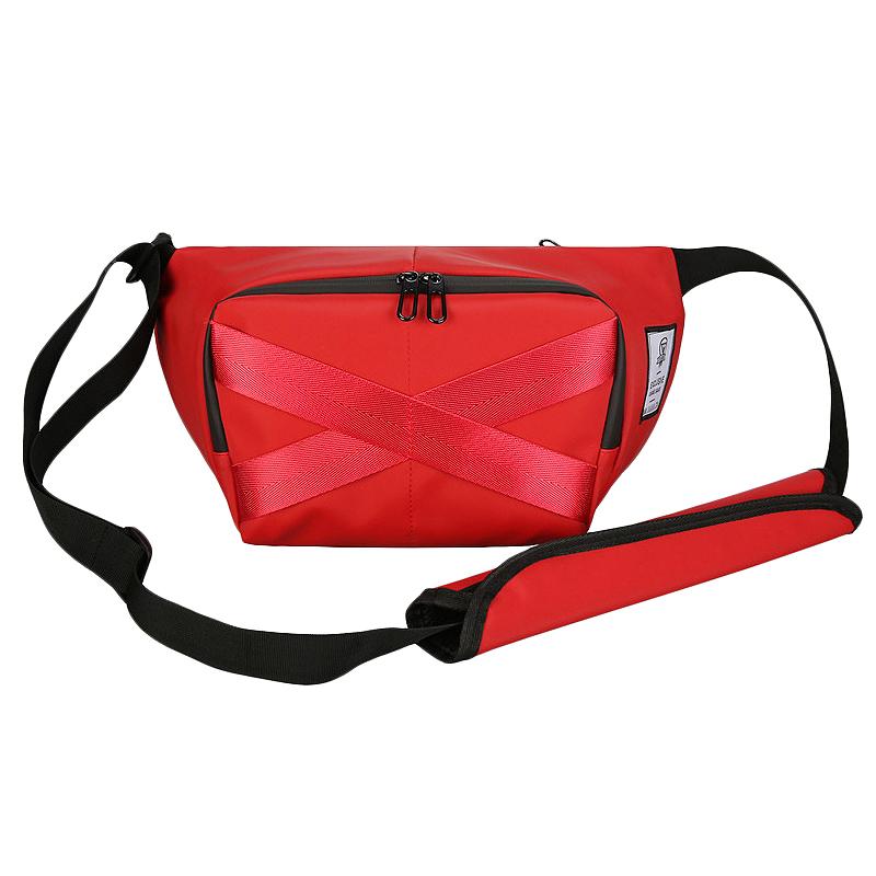 Marsupio unisex, borse da cintura, marsupio a petto, grande capacità, borse street hip hop, borsa a tracolla da donna, tinta unita, borsa a banana