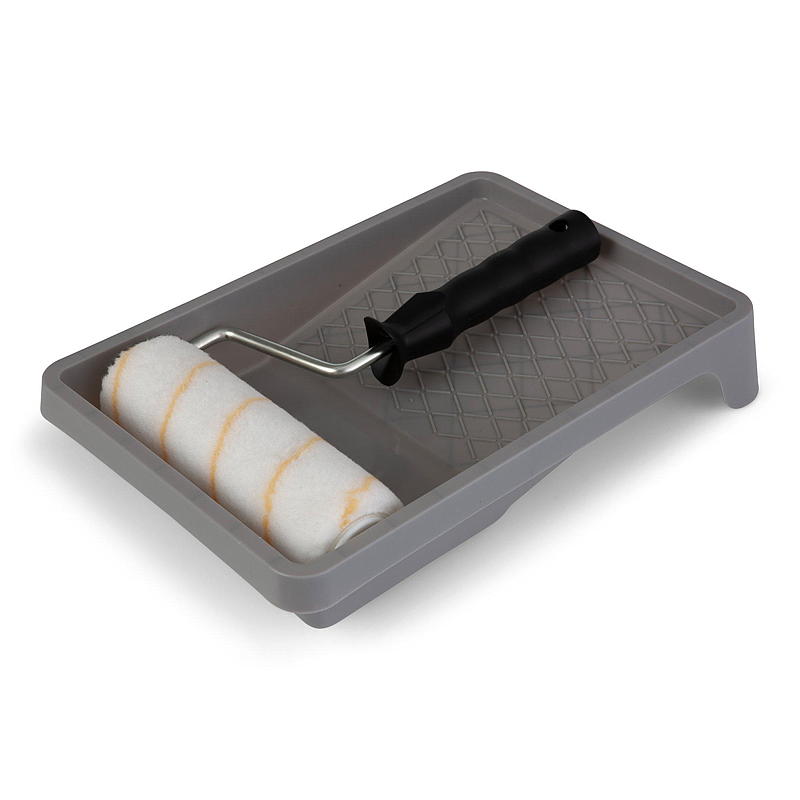 Ensemble de base de rouleaux Work en polyester, 18 cm