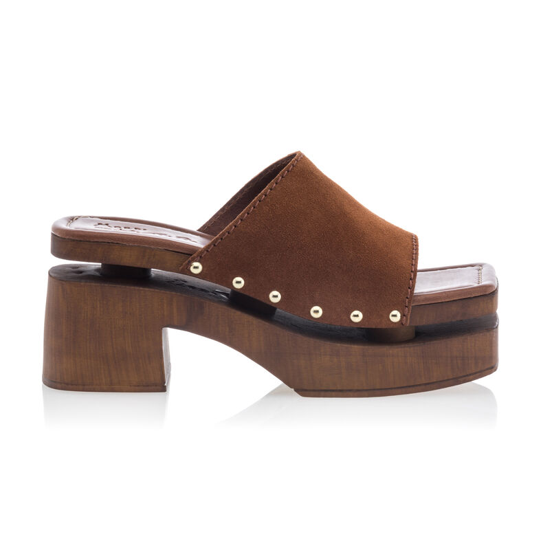 Mules / sabots Femme Marron