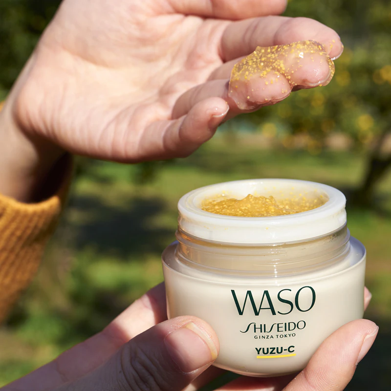 Máscara facial noturna Shiseido Waso Yuzu-C