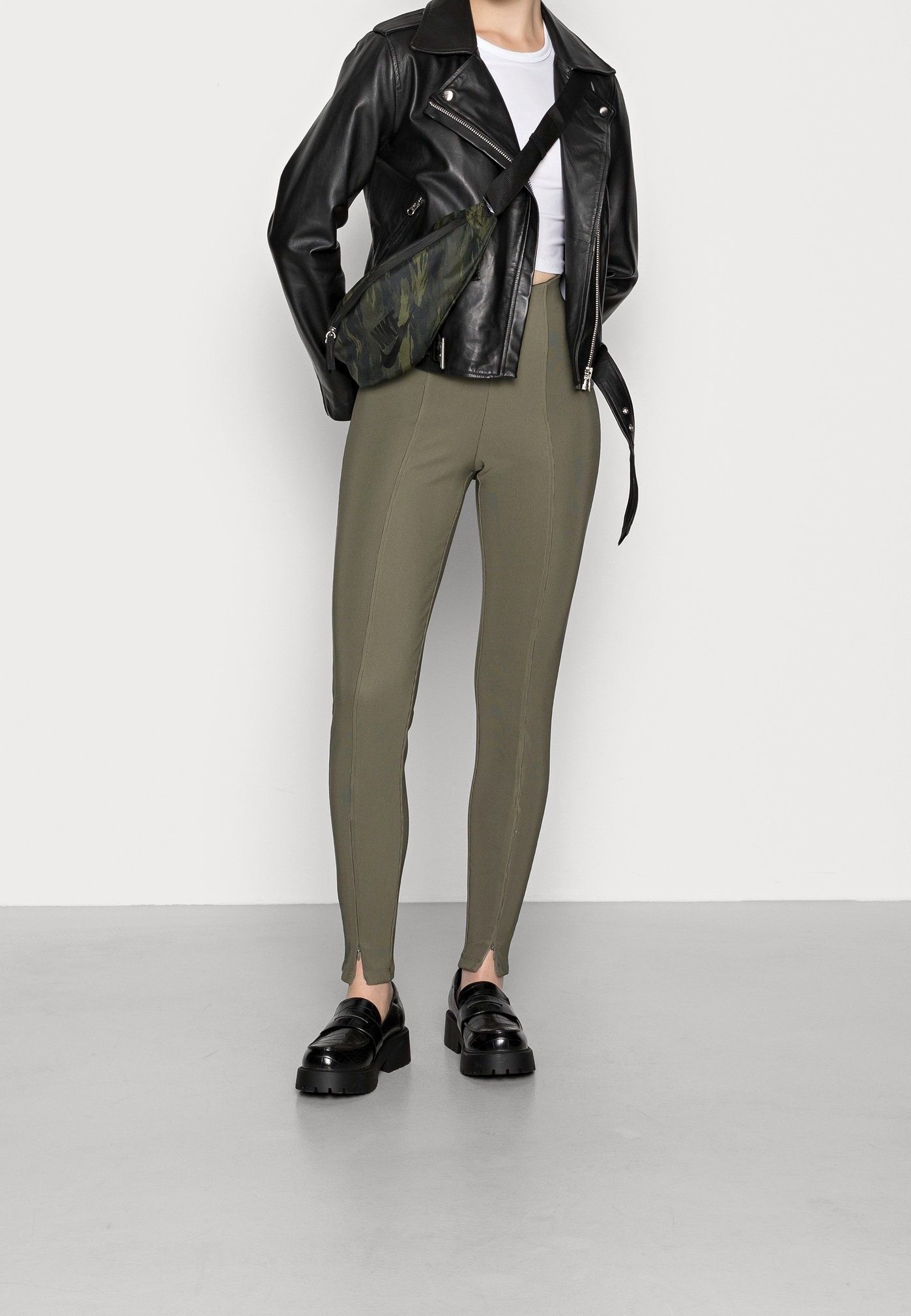 Leggings Noisy May - Pantalon - kaki