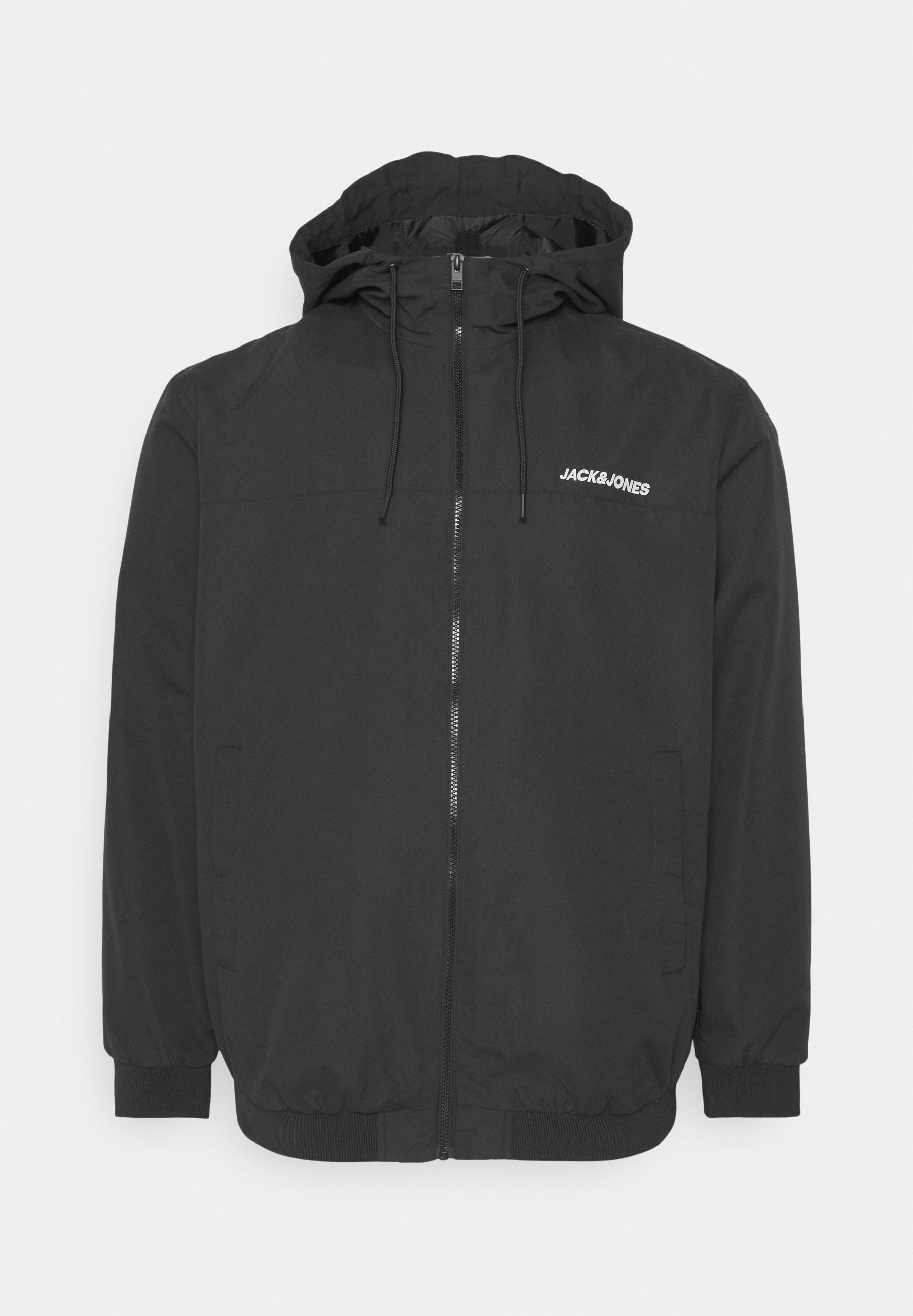 Jack & Jones JJERUSH HOOD - Lichte jas - zwart