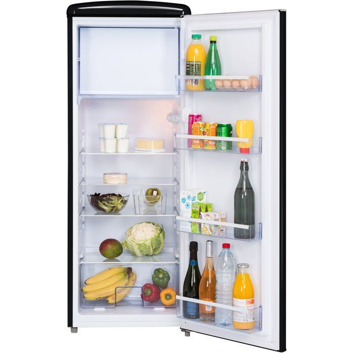 Refrigerador vertical - FRIGELUX - RF218RNA++ - 2 portas - 218 L - 55 x 57,5 x 146 cm - Preto