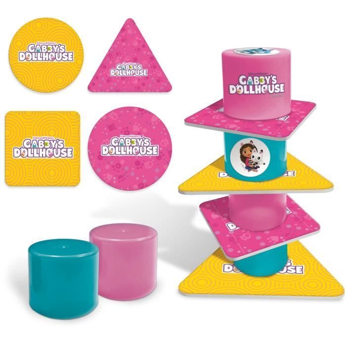 Collection éducative - LISCIANI - Gabby's Dollhouse - Jeux variés - Logique et imagination - Thème maison de poupée