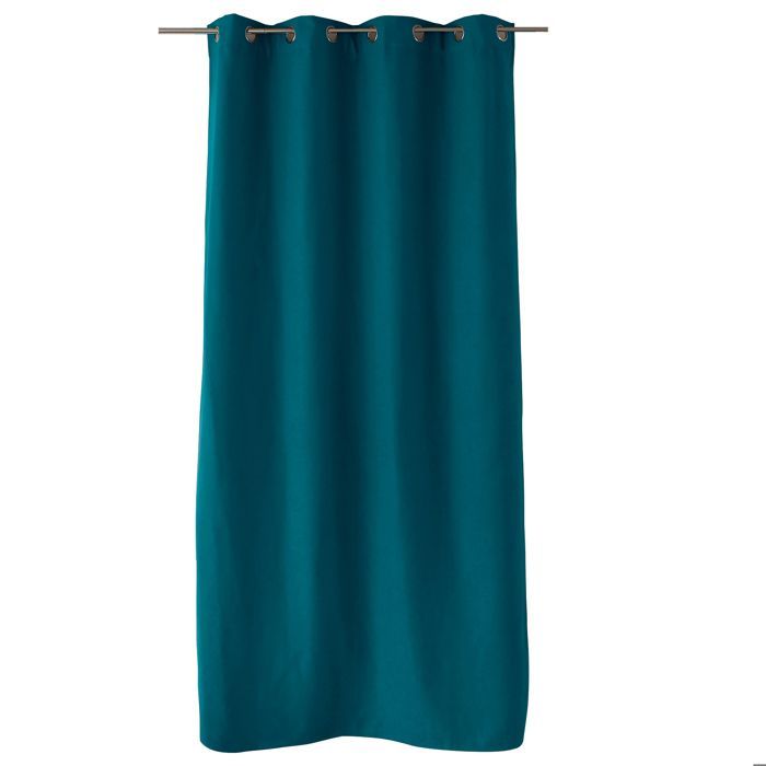 Dubbellaags thermisch gordijn, eendenblauw, 135x240 cm