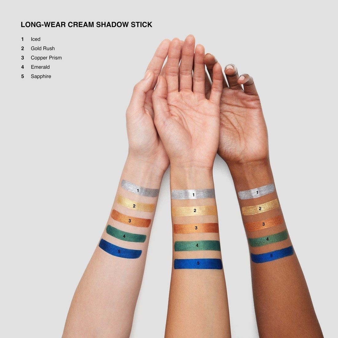 Bobbi Brown Lidschatten Holiday City Lights dugotrajna kremasta sjenila u stiku - Iced