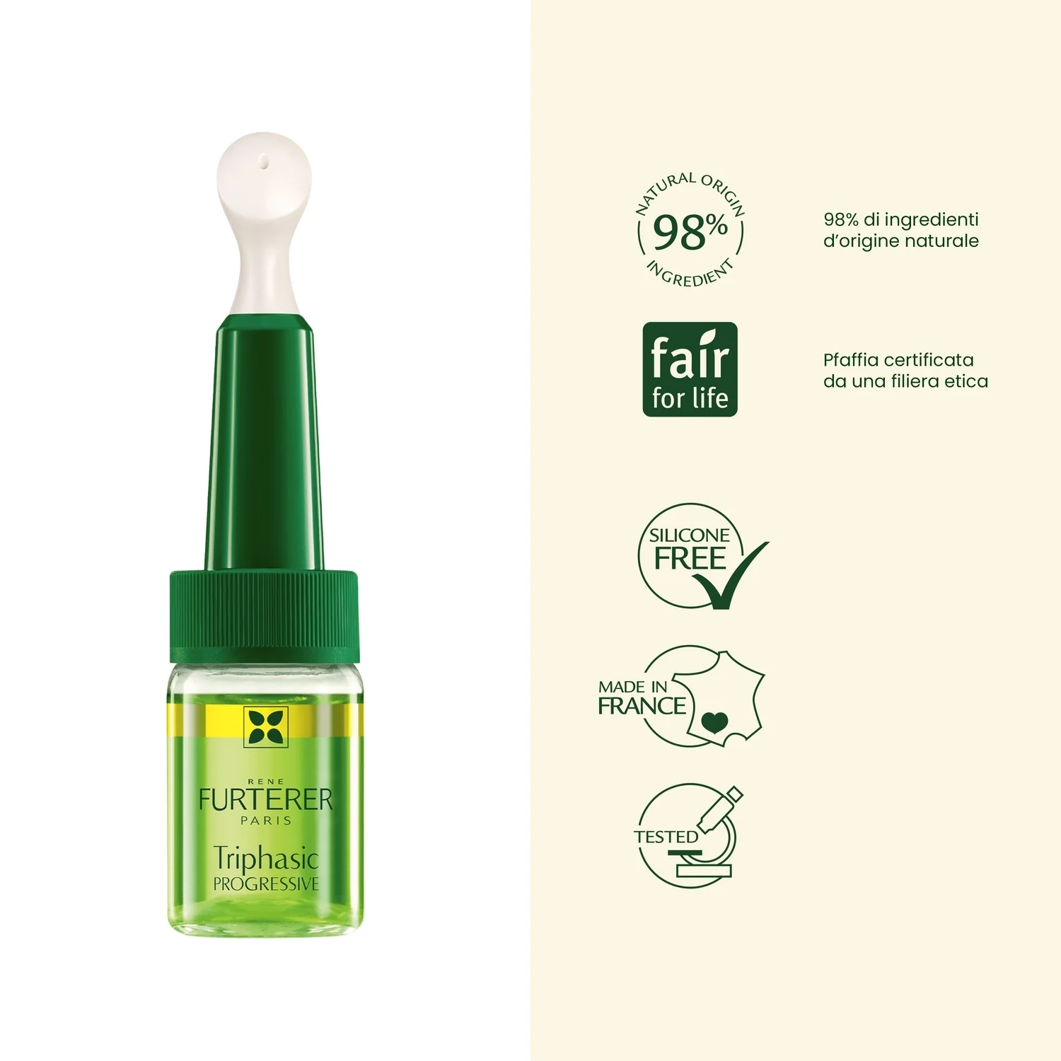 Triphasic Triphasic Progressive - Traitement Antichute Progressive - Trattamento Anticaduta Capelli