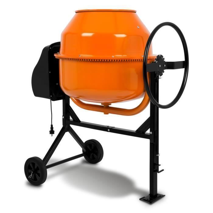 Concrete mixer - EBERTH - CM1-180L - 650 Watt - 180 Liters - Robust steel