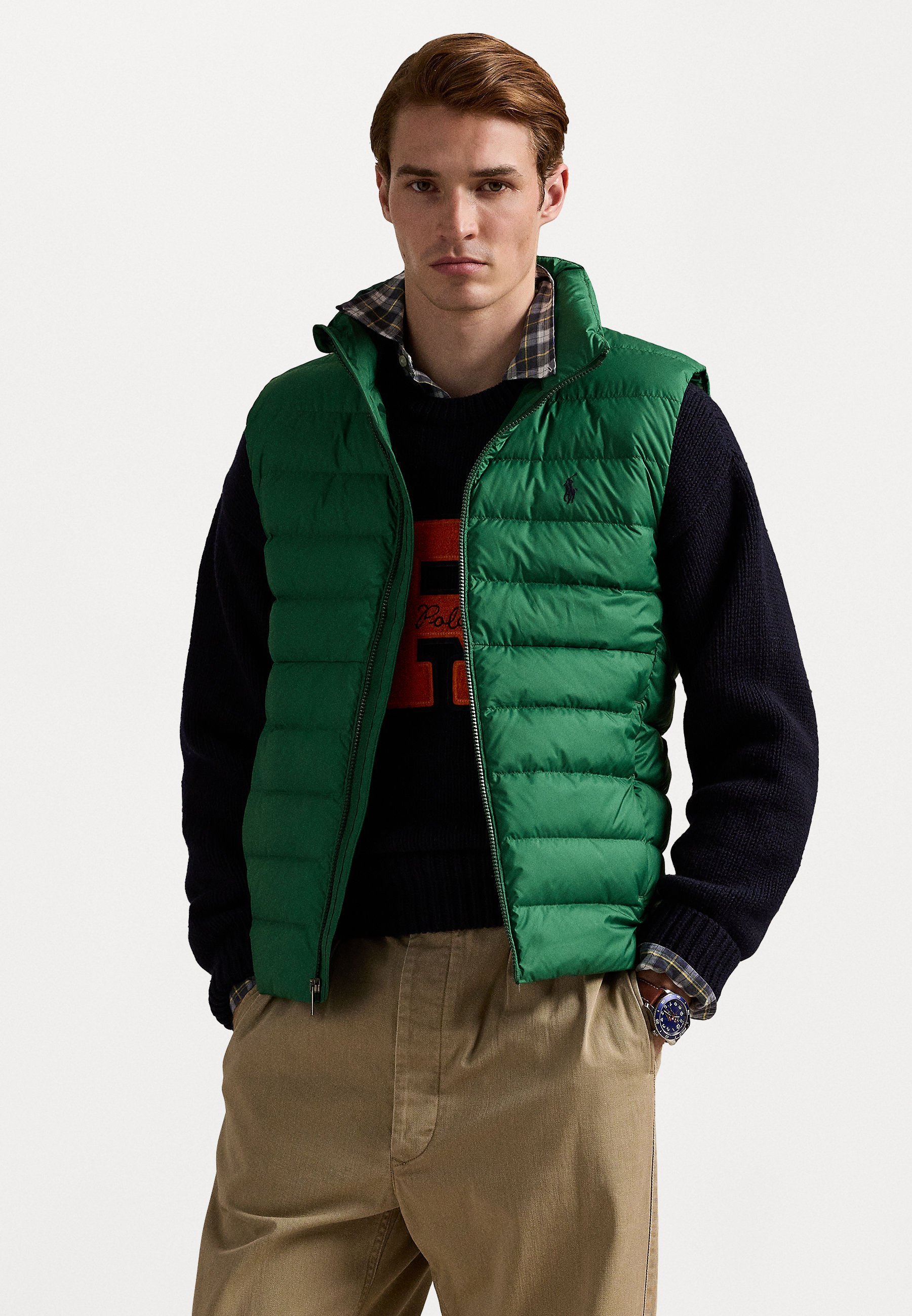 Polo Ralph Lauren INSULATED - Vest - new forest