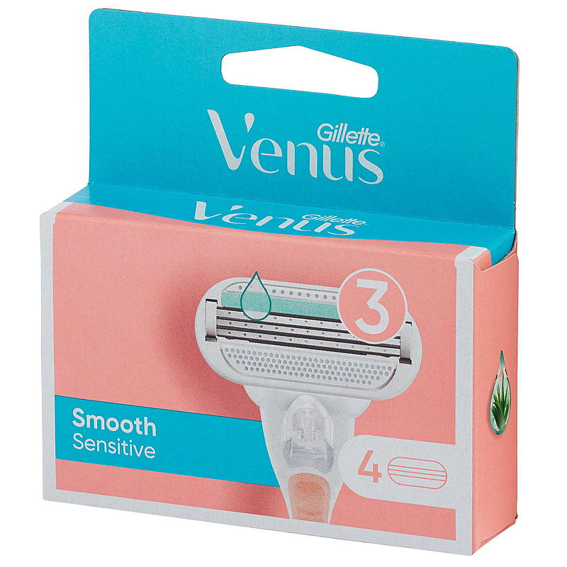 Gillette Gillette-blade, 4-pak Venus Smooth Sensitive