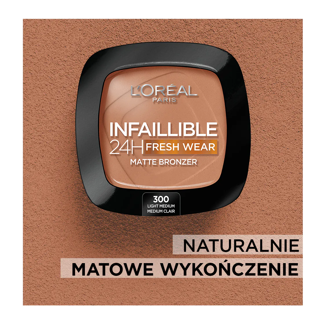 L'Oréal Paris Infaillible 24h Fresh Wear Bronzer 300 Light Medium