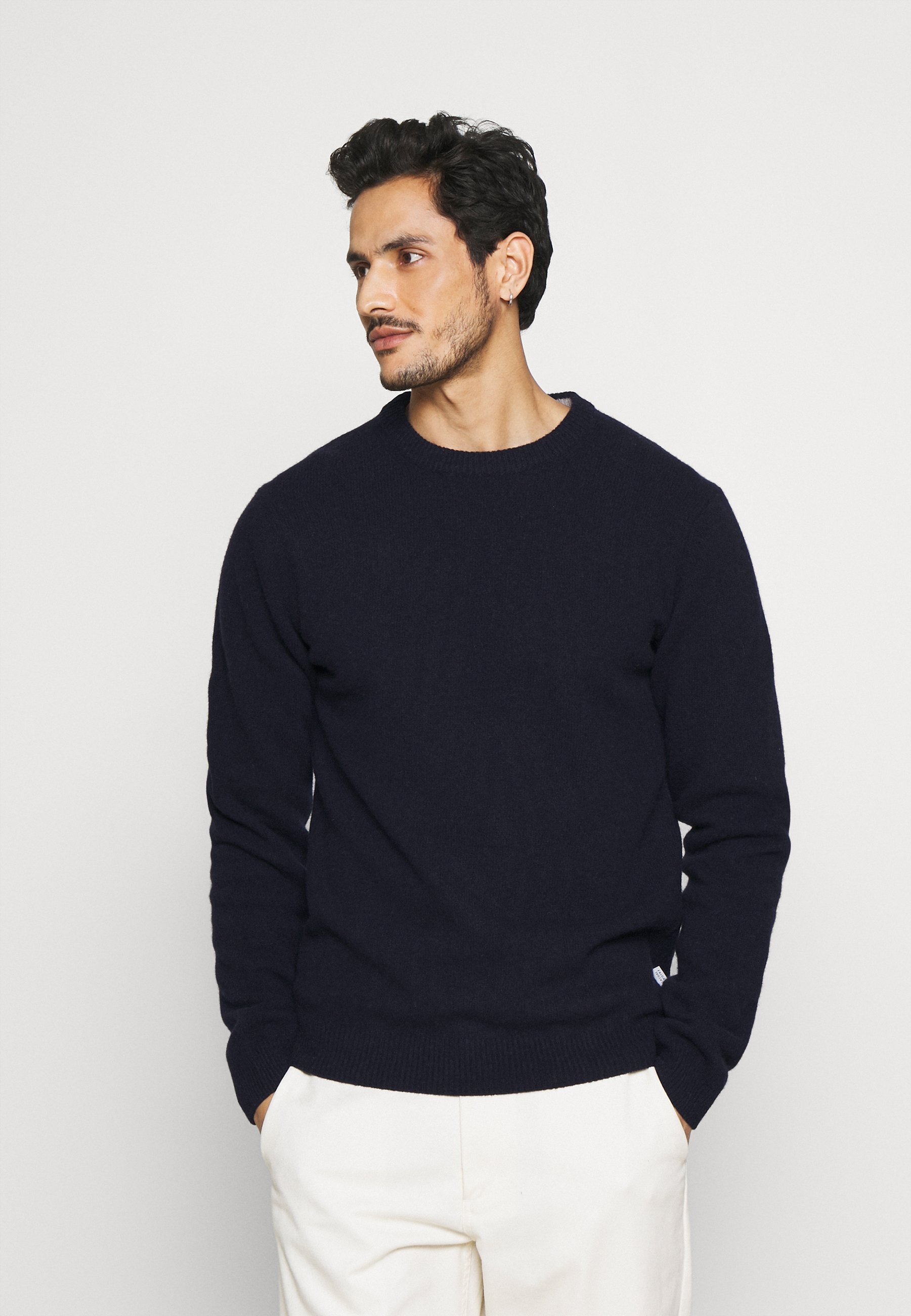 Casual Friday CFKARL CREW NECK - Trui - marineblauwe blazer