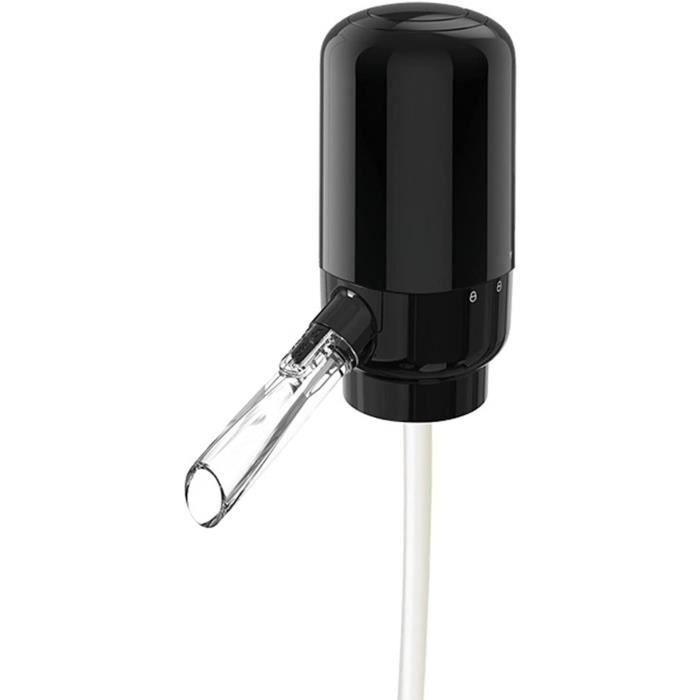 Aérateur de vin électrique décanteur Carafe à Décanter Distributeur de vin Automatique (Noir) [136]
