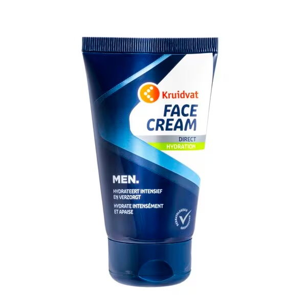 Krém na tvár Kruidvat Men Comfort Hydro 75 ml