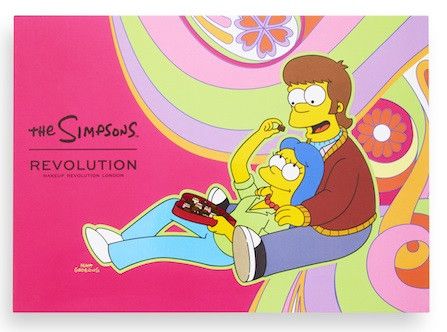 Paleta senčil za oči The Simpsons Summer of Love Palete senčil za oči in ličila