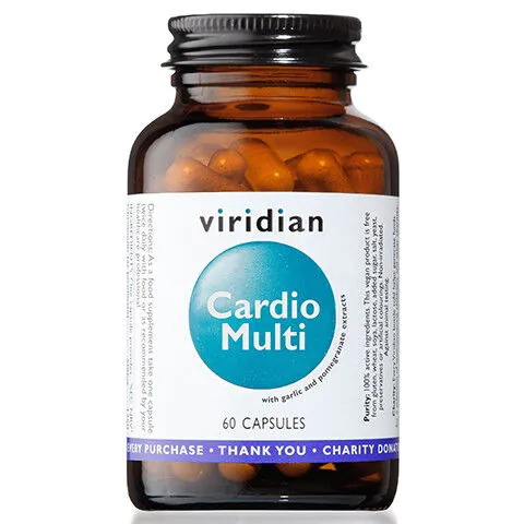 Viridian Cardio Multi, Preparat wspomagający układ krążenia, Kapsułki