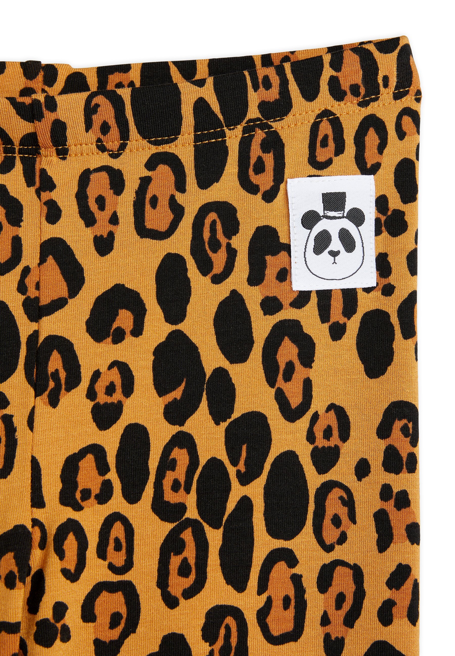 Mini Rodini BASIC LEOPARD UNISEX - Leggings - Broek - beige