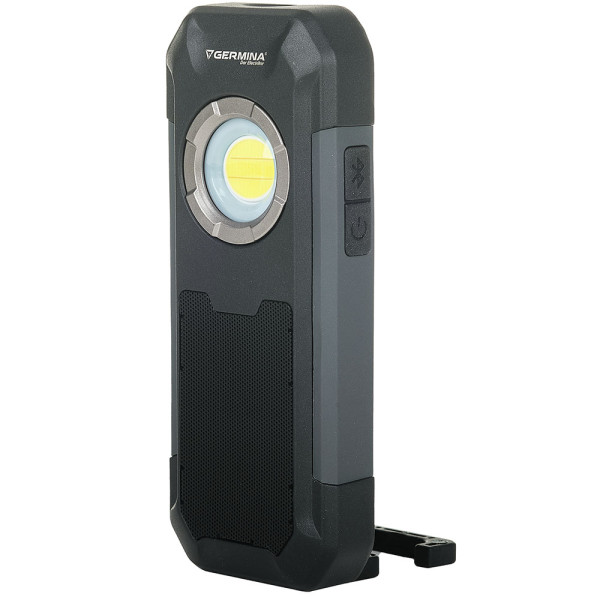 Latarka warsztatowa GERMINA z bluetooth 5W 550lm   głośnik 1szt.