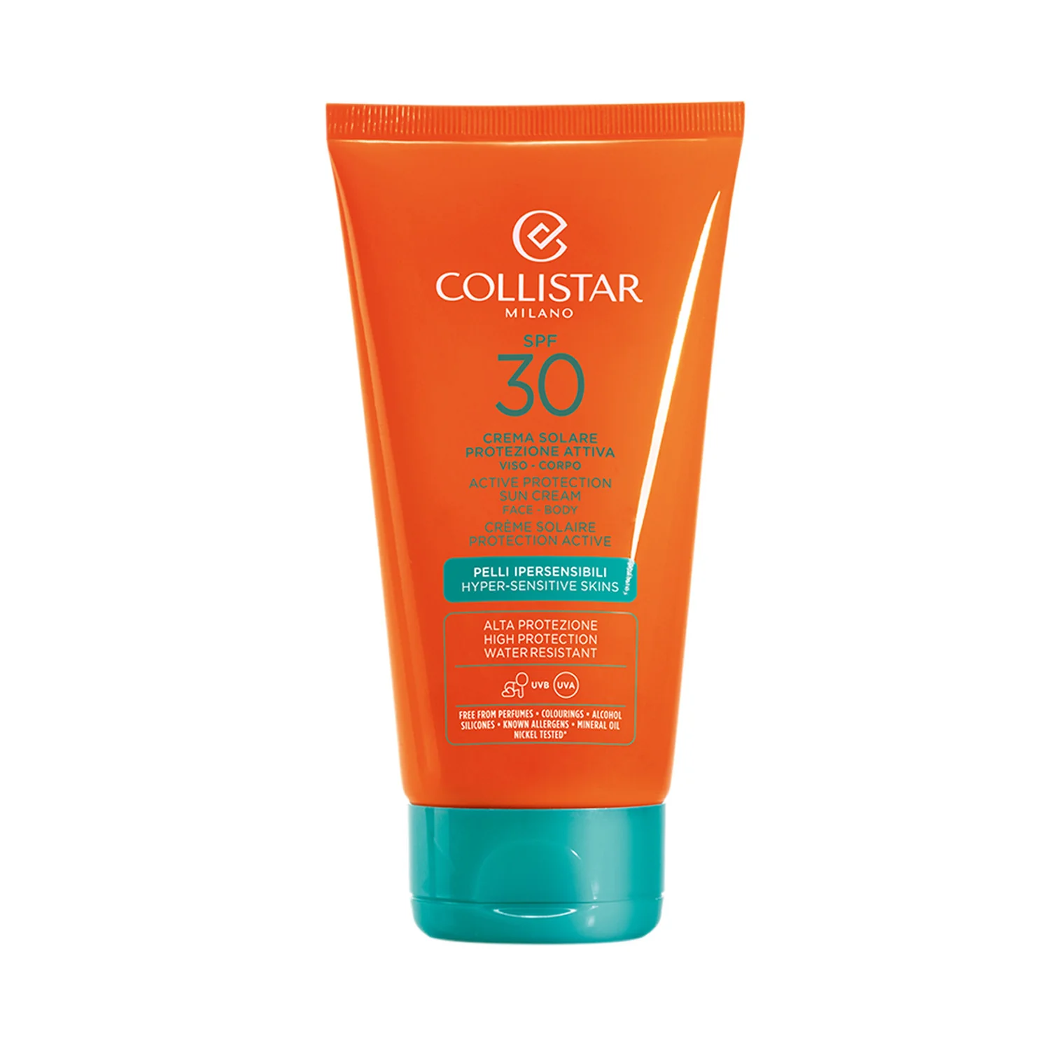Abbronzatura Crema Solare Protezione Attiva SPF30 - Crema solare corpo alta prot., Solare viso alta prot.