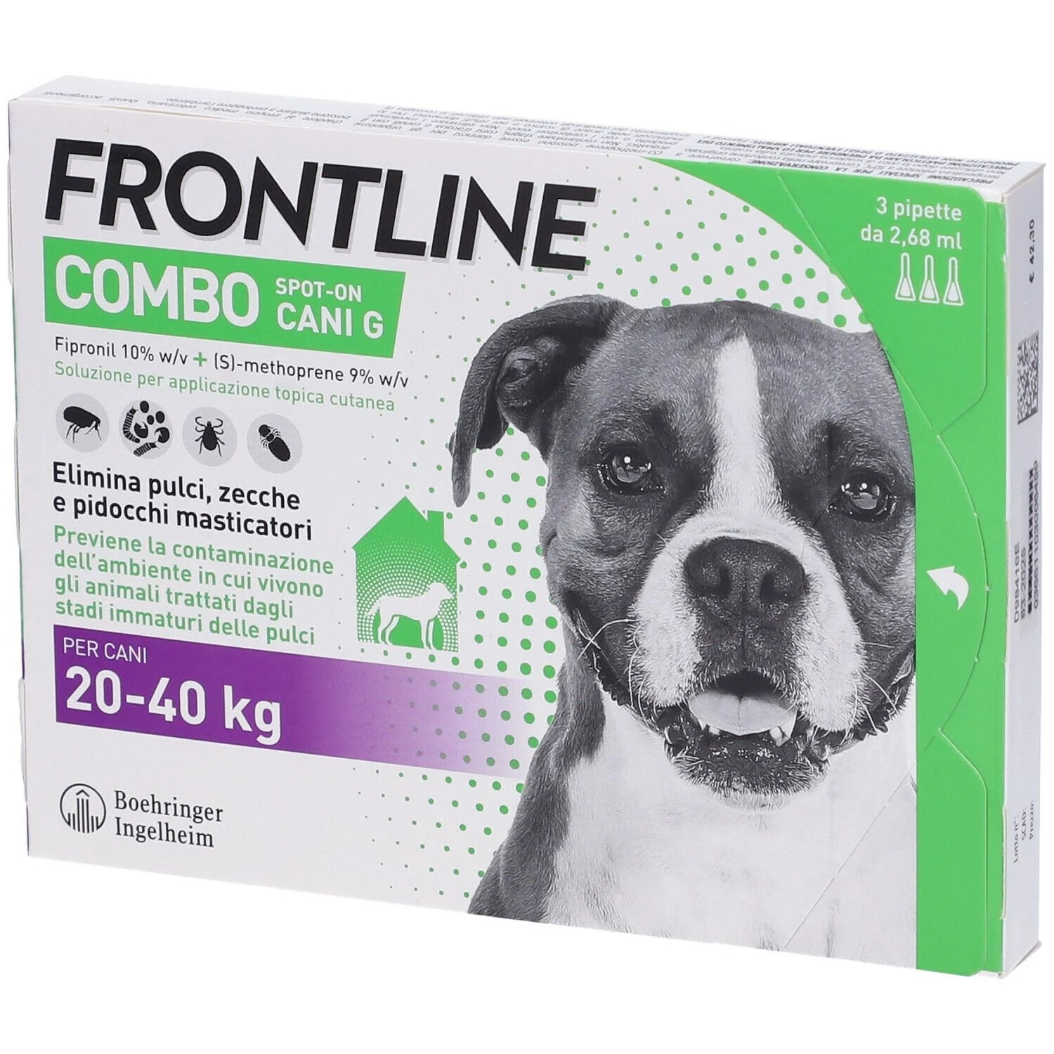 FRONTLINE Combo Frontline pour chiens de 20 à 40 kg