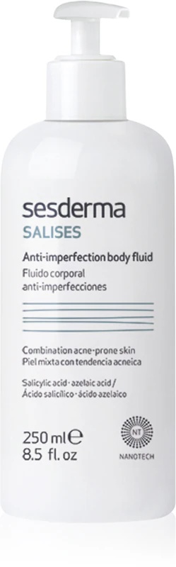 Sesderma Salises Anti-Imperfection Body Fluid mleko za telo proti aknam